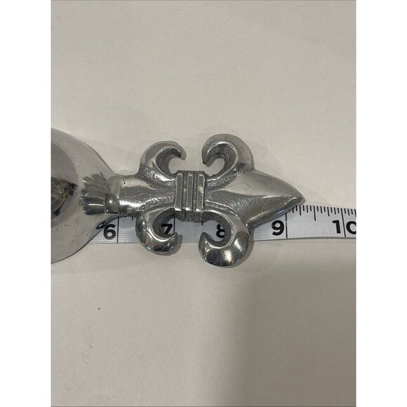 Fleur De Lis‎ Design Scoop Approximately 9x 2" For  Ice, Sugar- India Pre-owned - Picture 7 of 12